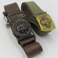Pair of vintage Boy Scouts belts