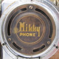 1930`s Japanese Milky Phone portable gramophone - working - minor TLC needed
