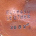 El-Paso leather body holster and ammo pouch for .38 revolver