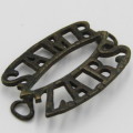 WW1 period South African Mounted Rifles Shoulder Title