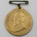 1954 Paul Kruger standbeeld-verskuiwing medallion