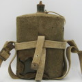 WW2 SA Union Defence Force water bottle with shoulder strap
