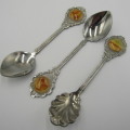 Lot of 3 Paul Kruger souvenir spoons