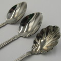 Lot of 3 Paul Kruger souvenir spoons