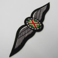 SA Air Force commando pilot wings - printed cloth