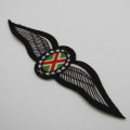 SA Air Force commando pilot wings - printed cloth