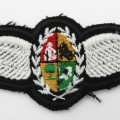 SA Air Force cloth Pilot wing badge