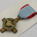 US Air Force cross miniature medal