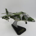 Motorworks Air Power AV-8 Harrier die-cast model plane - scale 1/40