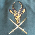 SA Army Infantry school Veterans golf shirt - Size Large