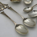Mappin & Webb antique Spoon fork and serving set