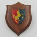 SADF Technical services training centre shoulder flash plaque