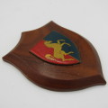 SADF Technical services training centre shoulder flash plaque