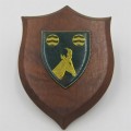 SADF Hartbeesfontein commando shoulder flash plaque