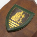 SADF Cape Corps service battalion shoulder flash plaque