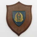 SADF Military Gymnasium shoulder flash plaque