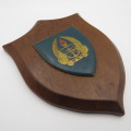 SADF Military Gymnasium shoulder flash plaque