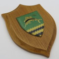 SADF Durban South Commando shoulder flash plaque