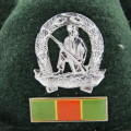 SADF Commandos beret with badge and balkie