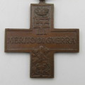WW2 Italian war merit cross