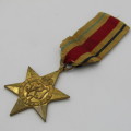 WW2 Africa star medal issued to M17062 L. Phillips