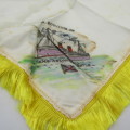 Vintage R.M.S Arundel Castle souvenir napkin