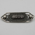 Vintage Candida sterling silver brooch by Joe Calafato