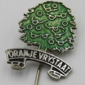 Vintage Oranje Vrystaat Rugby pin badge