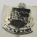 Vintage Natal Rugby pin badge