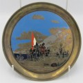 1652-1952 Van Riebeeck Festival official souvenir brass plate