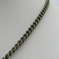 Pocket Watch fob chain with T Bar - 37 cm long