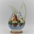 Vintage Coloured Delft small porcelain pitcher