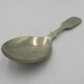 Antique USE Joko Tea silverplated caddy spoon by H. Dunsheath Sheffield