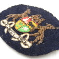 SA Navy Warrant officer bullion wire badge