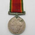 WW2 Africa service medal issued to ACF 169687 C.R Shewry
