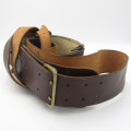 Vintage Sam Browne leather belt