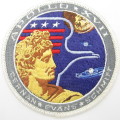 Apollo XVII spacecraft cloth badge