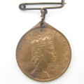 Port Shepstone coronation of QE 2 medallion