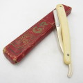 Vintage Dovo Rosette straight razor with Replaceable blade