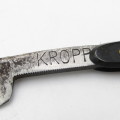 Vintage Kropp cut throat straight razor in box