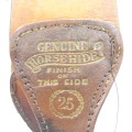 Vintage Genuine Horse hide leather straight razor strop