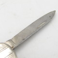 Vintage pocket knife marked S.A.A - SA Airways - rusted on side