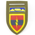 SADF 8 Engineer Squadron tupperware flash with Western Province command bar