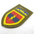 SADF 8 Engineer Squadron tupperware flash with Western Province command bar