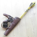 AMF Wing SlimLine Corsair recurve bow with Quiver and arrows