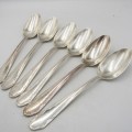 Set of 6 Vintage 90 silverplate spoons