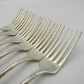 Set of 6 BMA 90/45 silverplated forks