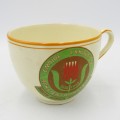 1936/37 Empire Exhibition cup with broken sourcer - almost impossible to get