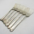 Set of 6 Duchess Plate EPNS Forks
