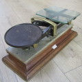 Antique English Counter weight scale - circa 1910